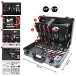 KS Tools 1/4"+1/2" Universal-Werkzeug-Satz, 149-tlg - 911.0649