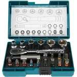 Makita Ratschen-Bit-Set, 21-teilig - PH, PZ, T, SL, H - B-54081