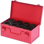 KS Tools 1" Sechskant-Kraft-Stecknuss-Satz, lang, 8-tlg - 515.0308