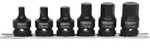 KS Tools 1/2" Kraft-Bit-Stecknuss-Satz, kurz, 6-tlg - 515.1102