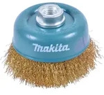 Makita Topfb&uuml;rste, 90 mm - gewellt - Messing - M14 - D-39780