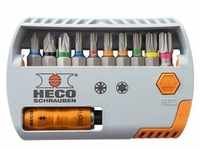 HECO-Bit-Selector, HECO- und Pozi-Drive, mit Farbkodierung 11-tlg. - 57107