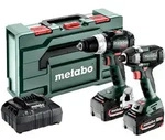 Metabo Akku Combo Set 2.8.4 18V BS 18 LT BL + SSD 18 LT 200 BL - metaBOX 145 L -