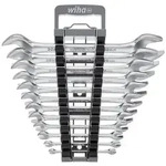 Wiha Doppelmaul-Gabelschl&uuml;ssel Set 12-teilges Set in Halter - 44753