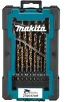 Makita Bohrer-Set M-Force, 25-teilig - Metall - D-67599