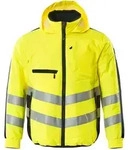 MASCOT Dartford Jacke SAFE SUPREME Hi-vis Gelb / Schwarzblau XXL -
