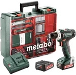 Metabo Akku-Bohrschrauber PowerMaxx BS 12 Set Mobile Werkstatt - Kunststoffkoffer -
