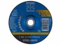 PFERD Schruppscheibe E Universallinie PSF STEELOX für Stahl/Edelstahl 4,1 180 -