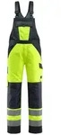 MASCOT Gosford Latzhose mit Knietaschen SAFE LIGHT Hi-vis Gelb / Schwarzblau 52...