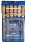 PFERD TOOLS Schl&uuml;sselfeilen-Set mit Holzheft 6-tlg. Hieb 2 f&uuml;r filigrane