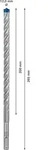Bosch EXPERT SDS plus-7X Hammerbohrer, f&uuml;r Bohrh&auml;mmer &oslash; 12 mm - 2608900175