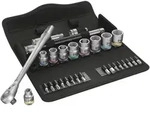 Wera 8100 SB 11 Zyklop Metal-Knarrensatz, Umschalthebel, 3/8"-Antrieb, z&ouml;llig,