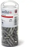 Wiha Bit Set Standard 25 mm Pozidriv (PZ2) 100-teilges Set 1/4 zoll in...