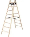Munk Stufen-Stehleiter Holz - 033816