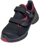 uvex 1 G2 Sicherheitsschuh S1P Sandalen gelocht schwarz/pink 39 - 6836239 -