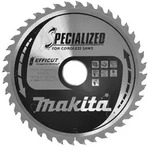 Makita S&auml;geblatt 185x1,5x30, 40Z EFFICUT, WPC/Holz - E-12245