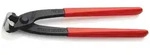 KNIPEX Monierzange (Rabitz- oder Flechterzange) mit Kunststoff &uuml;berzogen schwarz