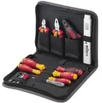 Wiha Werkzeug Set Elektriker gemischt 32-teilges Set mit Werkzeugmappe - 41241