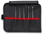KNIPEX Kunststoffpinzetten-Set ESD 5-teilig 195 mm - 920005ESD