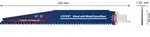 Bosch EXPERT &lsquo;Wood with Metal Demolition&rsquo; S 1167 XHM S&auml;bels&auml;geblatt -