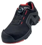 uvex 1 x-tended support BOA Sicherheitsschuh S3 Halbschuh schwarz/rot 39 - 6567239 -