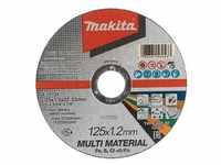Makita Trennscheibe, 10 Stück - 125 x 1,2 mm - Multimaterial - E-10724-10