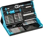 HAZET SmartCase Bit Satz Sechskant 6,3 (1/4 Zoll) 73-teilig - 2200SC-31