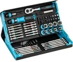 HAZET SmartCase Steckschl&uuml;ssel Satz 56-teilig Sechskant 6,3 (1/4 Zoll) - 2200SC-32