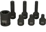 KS Tools 1/2" Spezial-Kraft-Bit-Stecknuss-Satz Vielzahn, 7-tlg M14-M18 - 515.1160