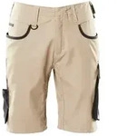 MASCOT Shorts UNIQUE Hellkhaki / Schwarz 50 - 18349-230-5509-C50 - Hellkhaki /