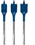Bosch EXPERT SelfCut Speed Flachfr&auml;sbohrer-Set, f&uuml;r Bohrmaschinen 3er-Set -