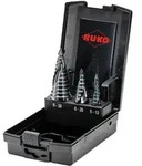 RUKO ULTIMATECUT Stufenbohrer-Satz HSS RUnaTEC mit FLOWSTEP&reg; Spitze - 3 tlg -
