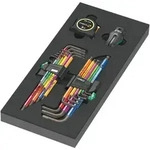 Wera 9740 Schaumstoffeinlage Winkelschl&uuml;ssel Set 1, 20-teilig - 05150140001