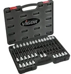 VIGOR TORX&reg; Schraubendreher-Einsatz Satz, V1917, Vierkant12,5 mm (1/2 Zoll), Innen