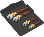 Wera 6004 Joker VDE 4 Set 1 VDE-isolierter selbstjustierender Maulschl&uuml;ssel-Satz,