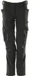 MASCOT Damen Hose mit Knietaschen ACCELERATE Schwarz 52 - 18088-511-09-82C52 -
