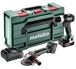 Metabo Akku Combo Set 2.9.4 18 V BS 18 LT BL + WB 18 LT BL 11-125 Quick - metaBOX 165