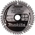 Makita S&auml;geblatt 136x1,4x20, 45Z EFFICUT - E-12136