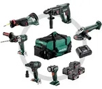 Metabo Akku Combo Set Bauhandwerk 6.1 SB 18 LTX Impuls + KH 18 LTX 24 + W 18 L 9-125