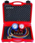 Rothenberger Monteurhilfe-Set 4-Wege II Plus, R410A, mit Manometer,Pulse-free, Klasse