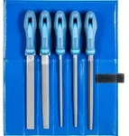 PFERD TOOLS Werkstattfeilen-Set WR 5-tlg. in Rolltasche Hieb 1 f&uuml;r grobe Zerspanung,