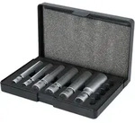 KS Tools 1/4" + 3/8" Spezial-Gl&uuml;h- und Z&uuml;ndkerzen-Stecknuss-Satz mit Gelenk, 11-tlg