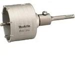 Makita HM Hohlbohrkrone-Set, &Oslash; 82 mm - 50 mm - 8 Z&auml;hne - SDS-PLUS - D-74027