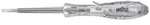 Wiha Spannungspr&uuml;fer SoftFinish einpolig, 110 - 250 Volt Schlitz transparent,...