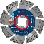 Bosch EXPERT MultiMaterial X-LOCK Diamanttrennscheiben, f&uuml;r kleine Winkelschleifer -
