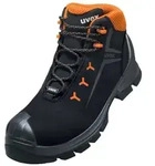 uvex 2 STX VIBRAM Sicherheitsschuh S3 Stiefel Velours schwarz/orange 40 - 6525340 -