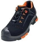 uvex 2 Sicherheitsschuh S1P Halbschuh Velours schwarz/orange 48 - 6501248 -
