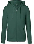 K&Uuml;BLER SHIRTS Kapuzen-Sweatjacke moosgr&uuml;n L - 5022 6330-65-L - moosgr&uuml;n