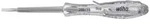 Wiha Spannungspr&uuml;fer SoftFinish einpolig, 110 - 250 Volt Schlitz transparent,...