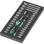 Wera 9720 Schaumstoffeinlage 8000 A Zyklop Knarre 1/4" Set 1, 37-teilig - 05150110001